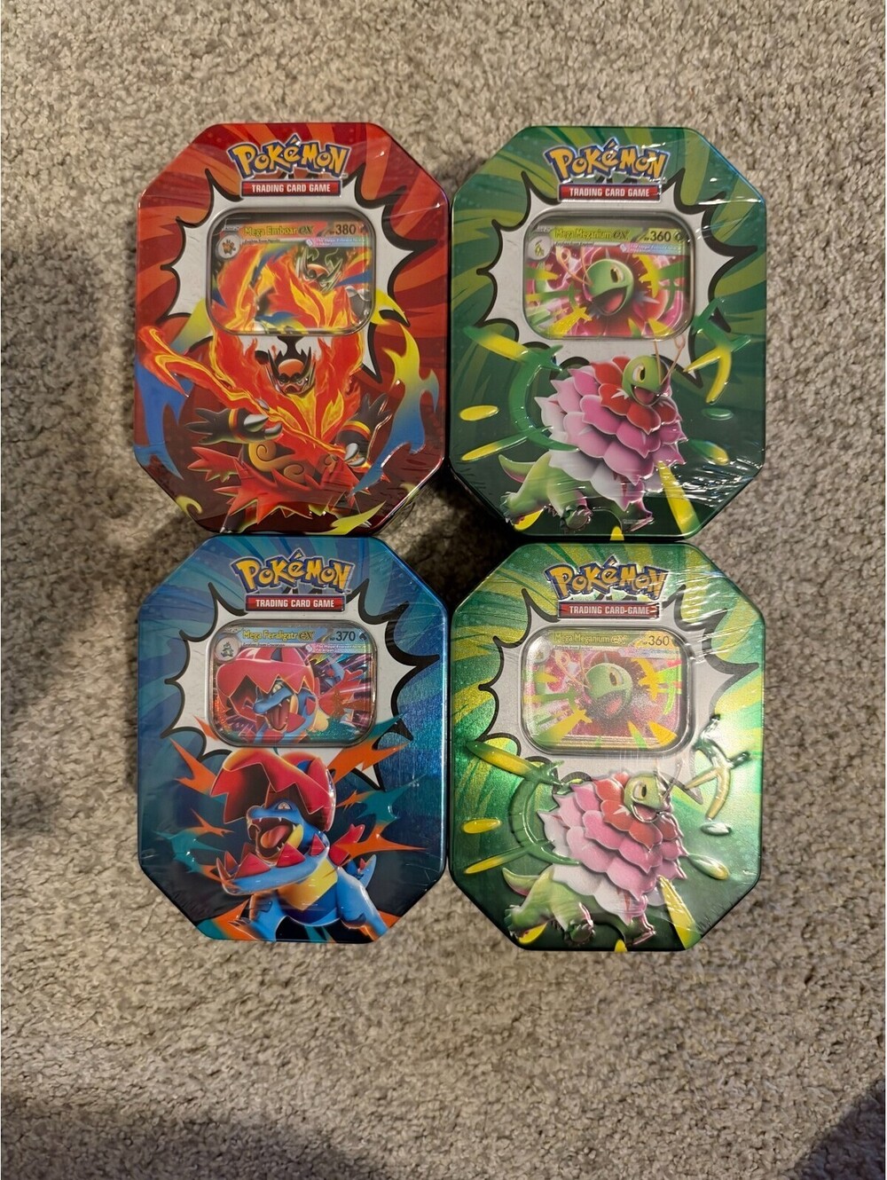 Pokémon Ascended Heroes Tins Sealed Brand New Pick Your Tin